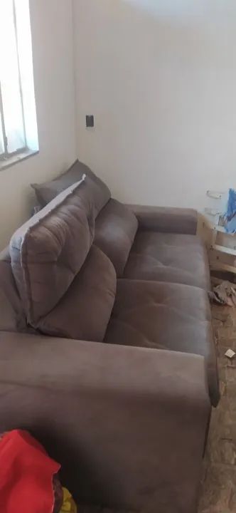 Sofá Cama 3 lugares - Confortável e Prático - Foto 2