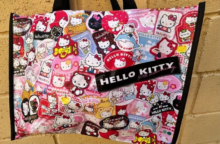 sacola eco bag hello kitty - Foto 3