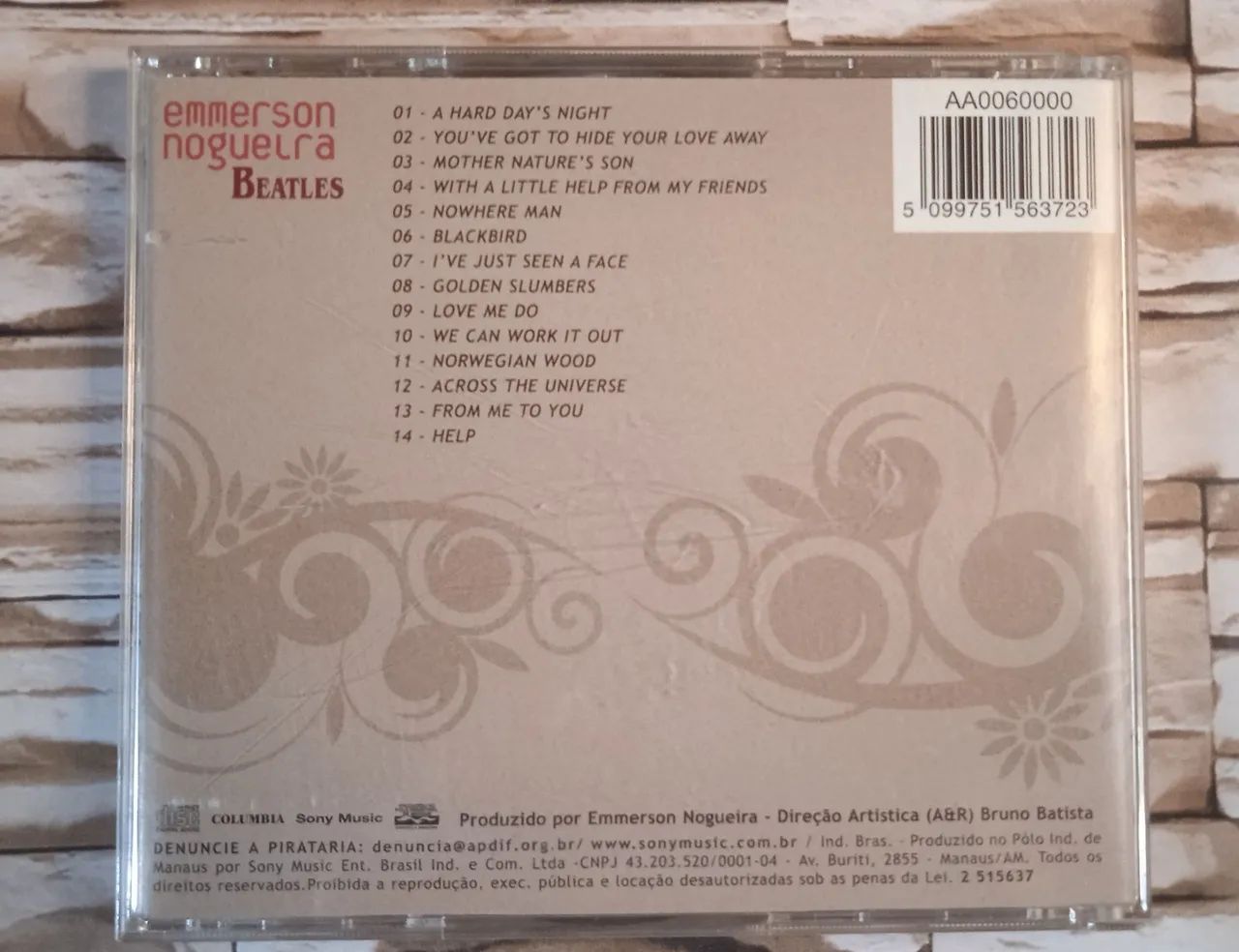 Cd Emmerson Nogueira - Beatles, 2004. - Foto 3