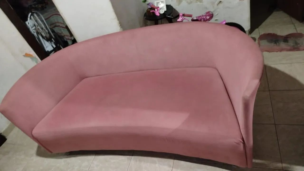 Sofá Curvo Rosa - Foto 3