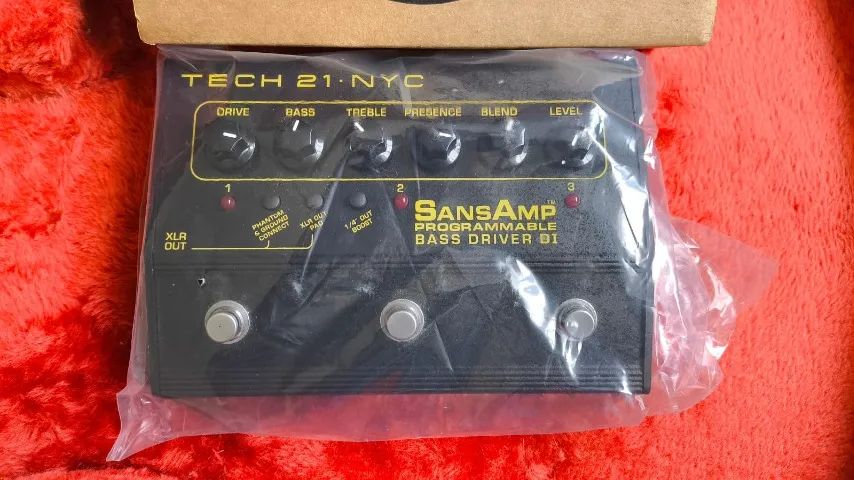 Pedal SansAmp Programmable Bass Driver DI - Instrumentos