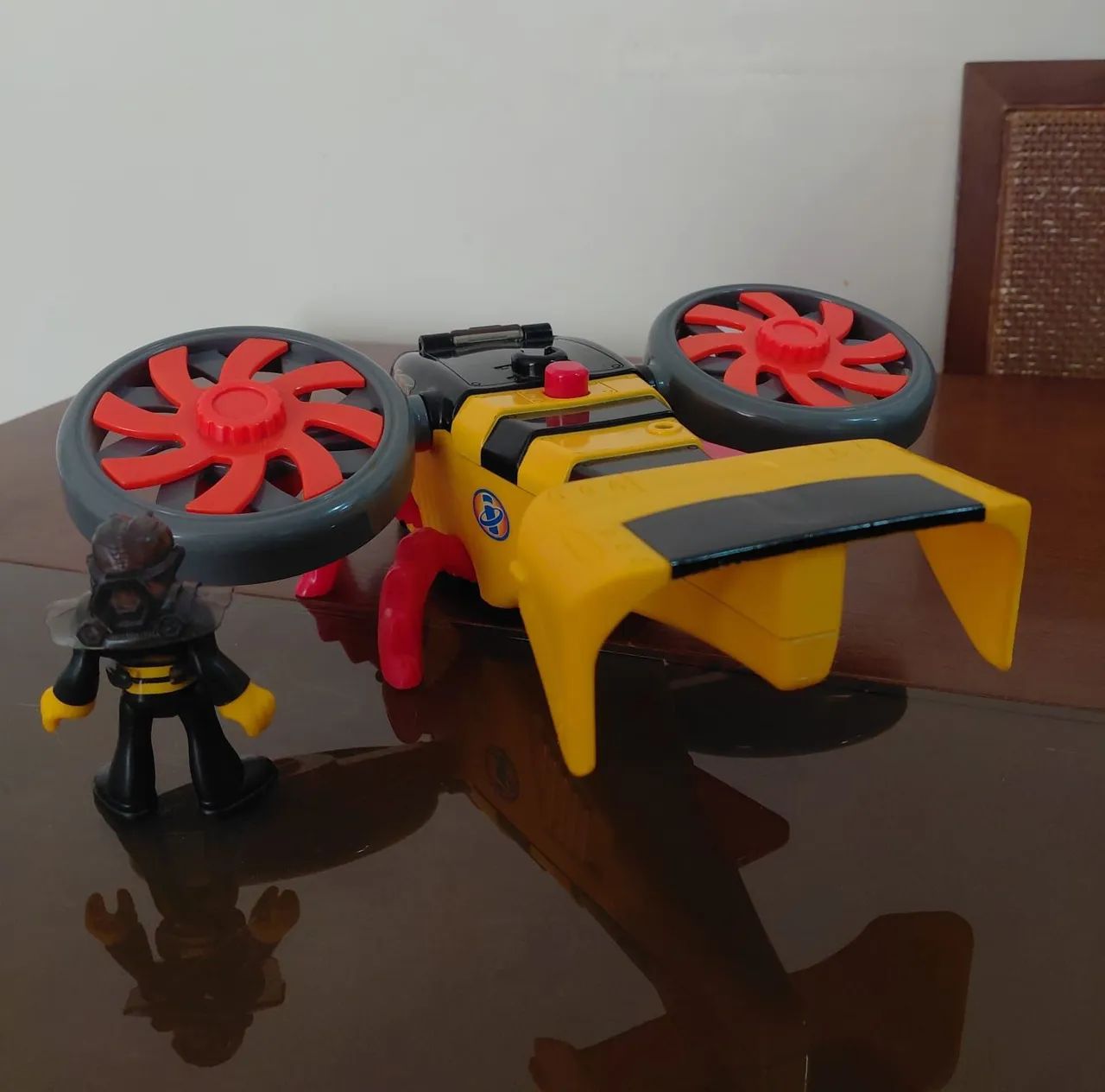 Helicóptero Vespa - Imaginext  - Foto 4