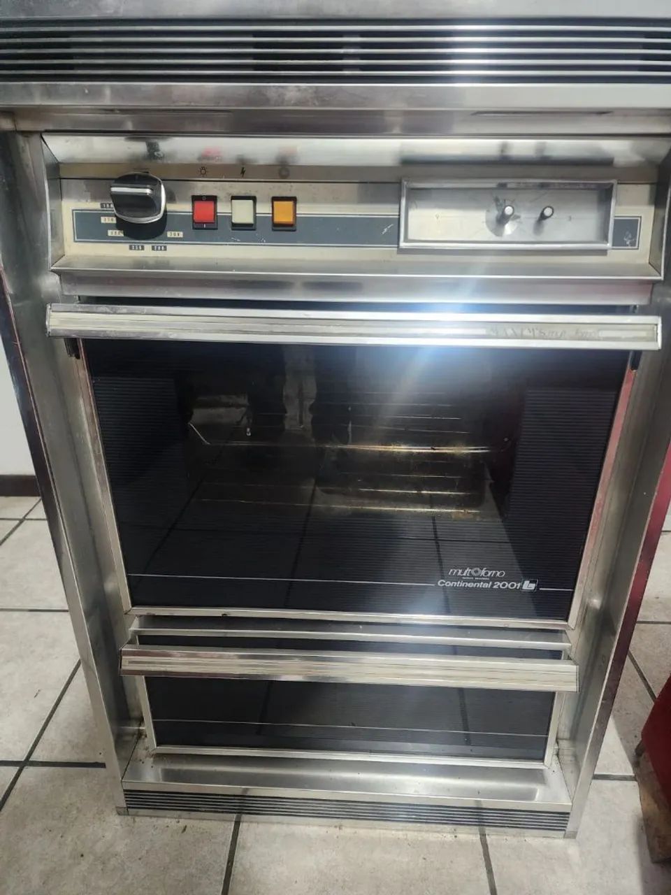 Forno a gás com turbo elétrico 