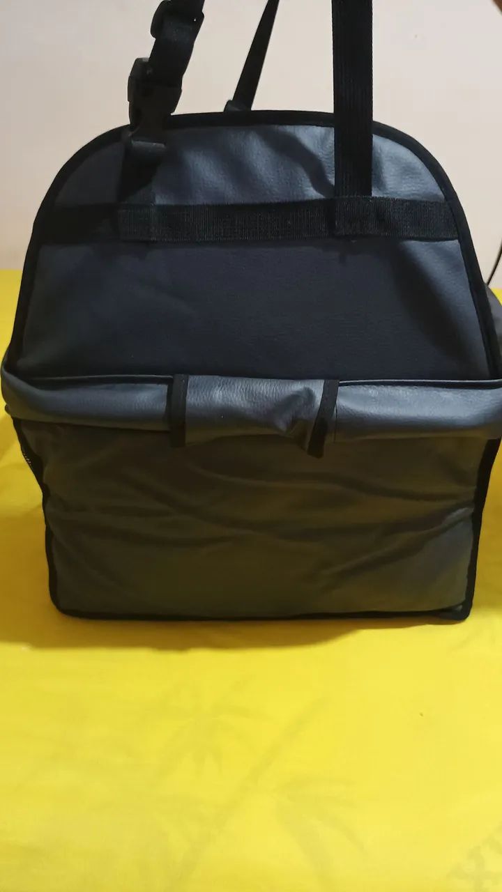 Cadeirinha Tubline para Pets de até 10 kg para ser usada em carros - Foto 4