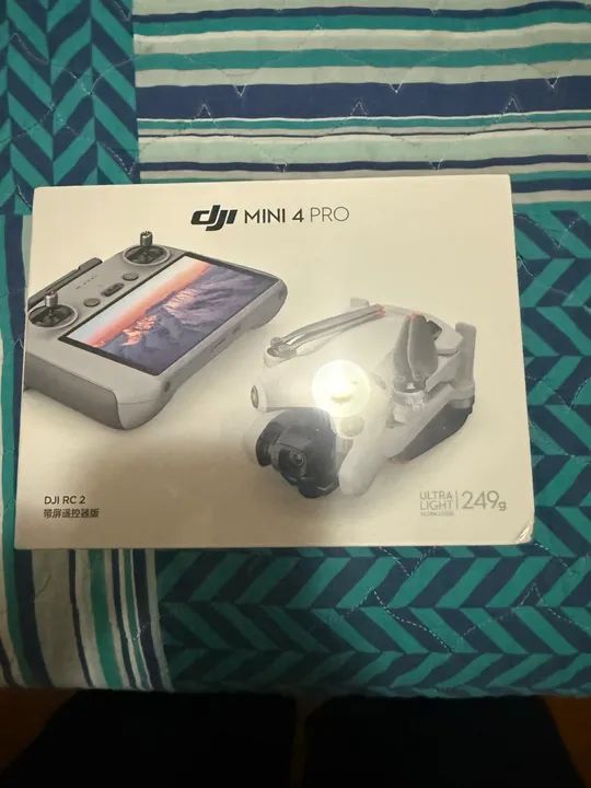 DRONE DJI MINI 4 PRO LACRADO VOO DE 20KM 