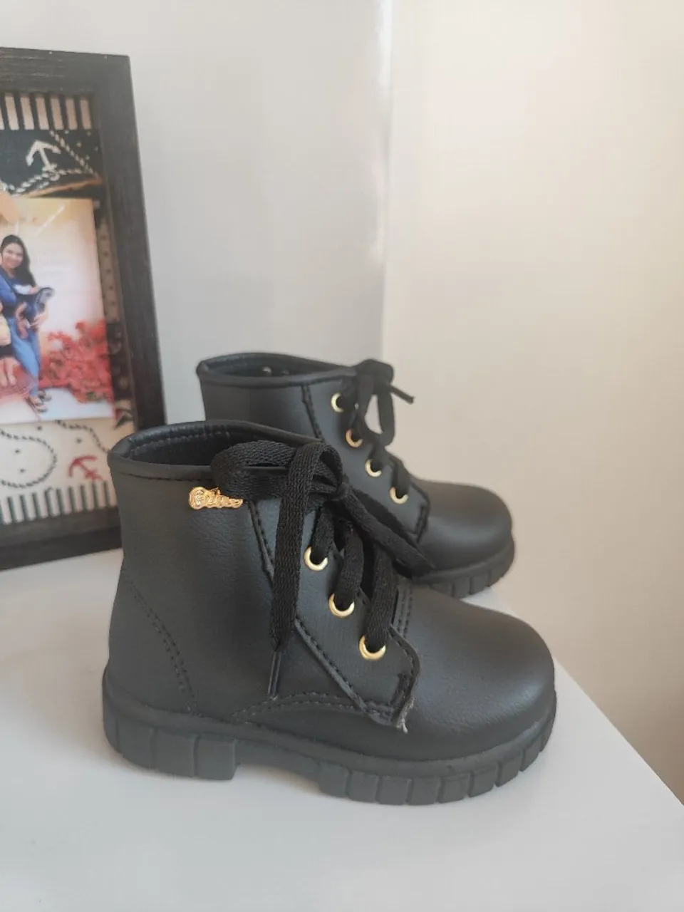 Botinha Infantil Preta