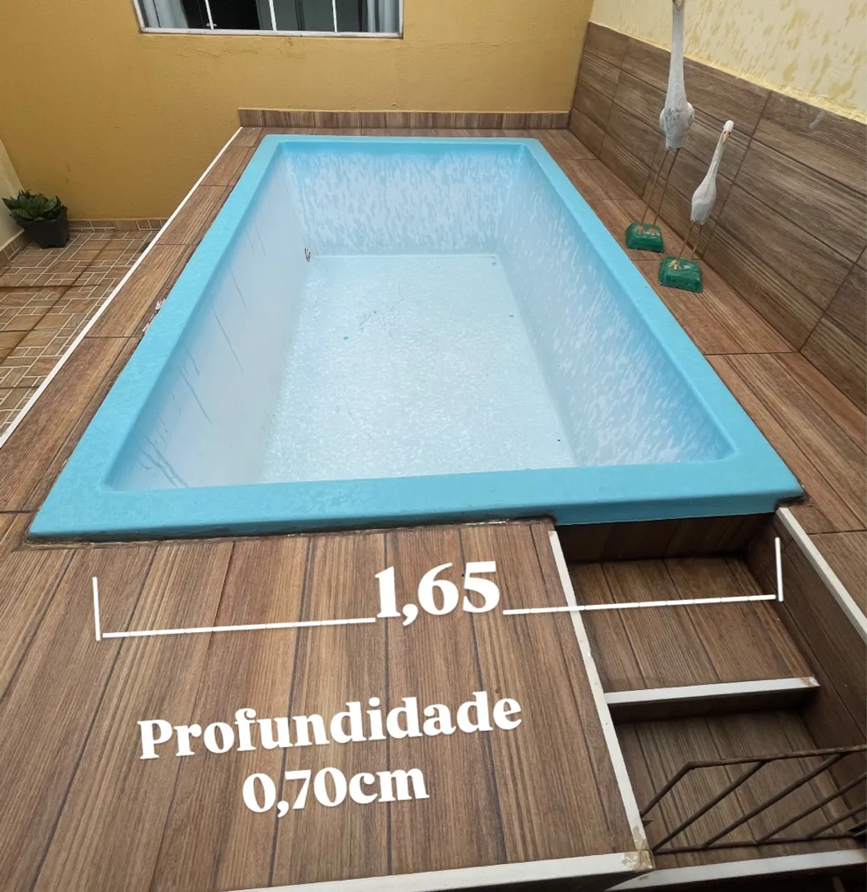 Piscina Compacta para seu Lazer!