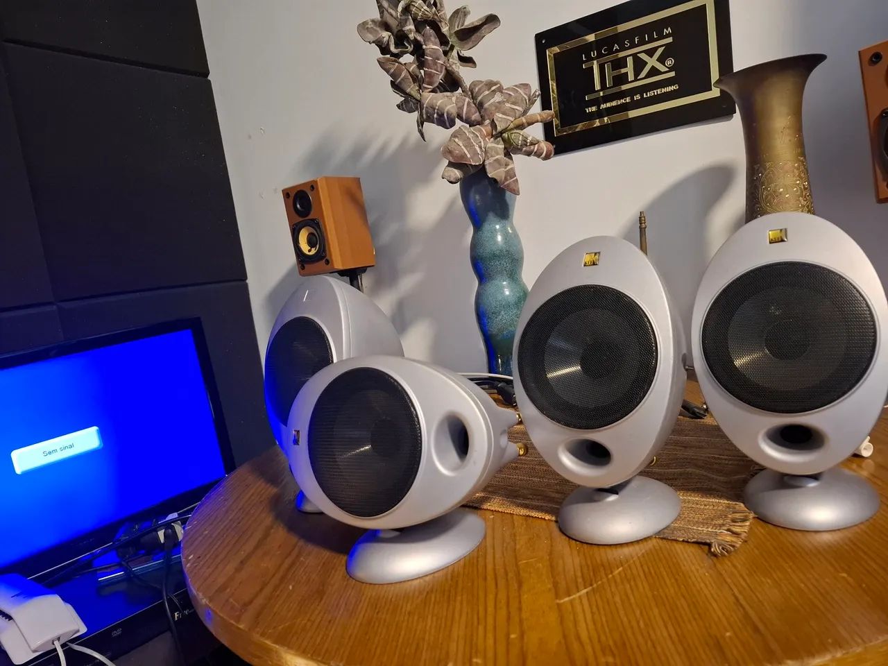 CAIXAS KEF 5.0 HT2001 100W 8ohms 88dB EGG Uni-Q tech. - Foto 2