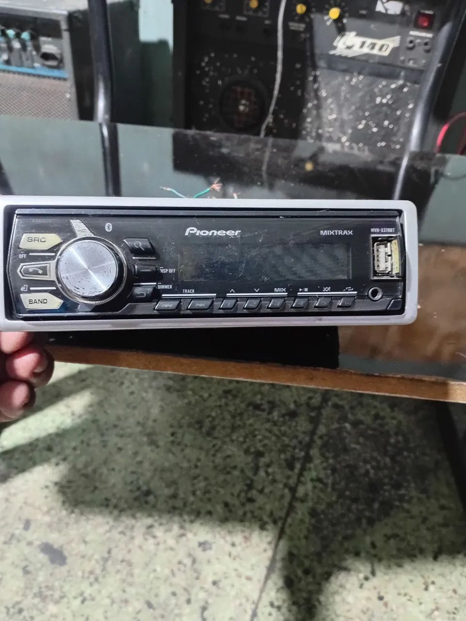 Rádio pioneer md mvH_378 bt - Foto 2