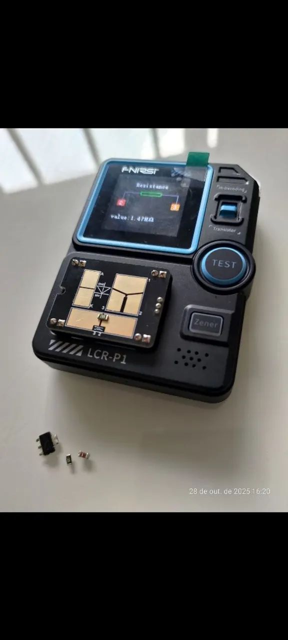 Testador de componentes FNIRSI LCR-P1 Produto Novo  - Foto 6