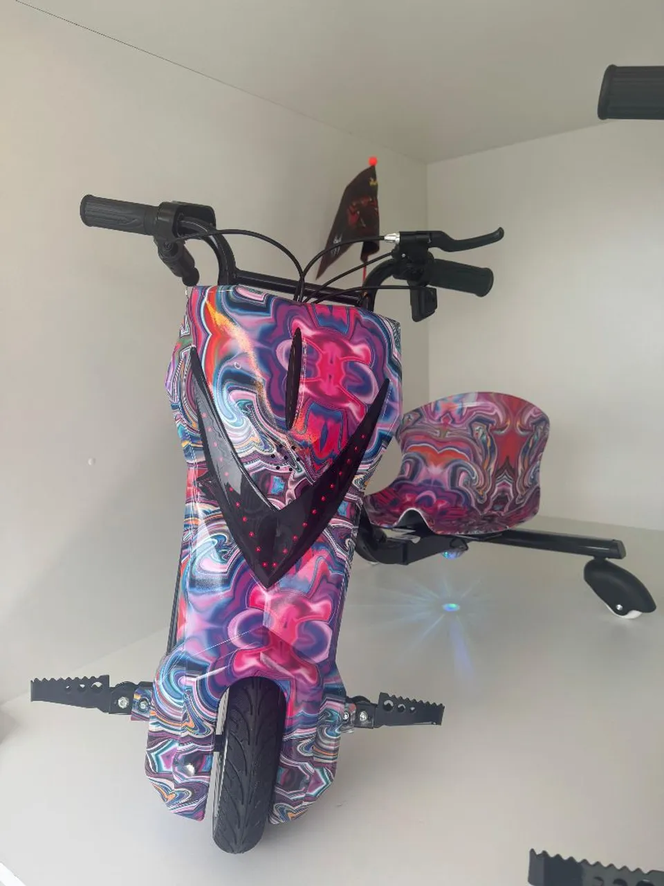 Triciclo Elétrico Drift 36V Até 120kg Cor de Rosa Loja Física Curitiba