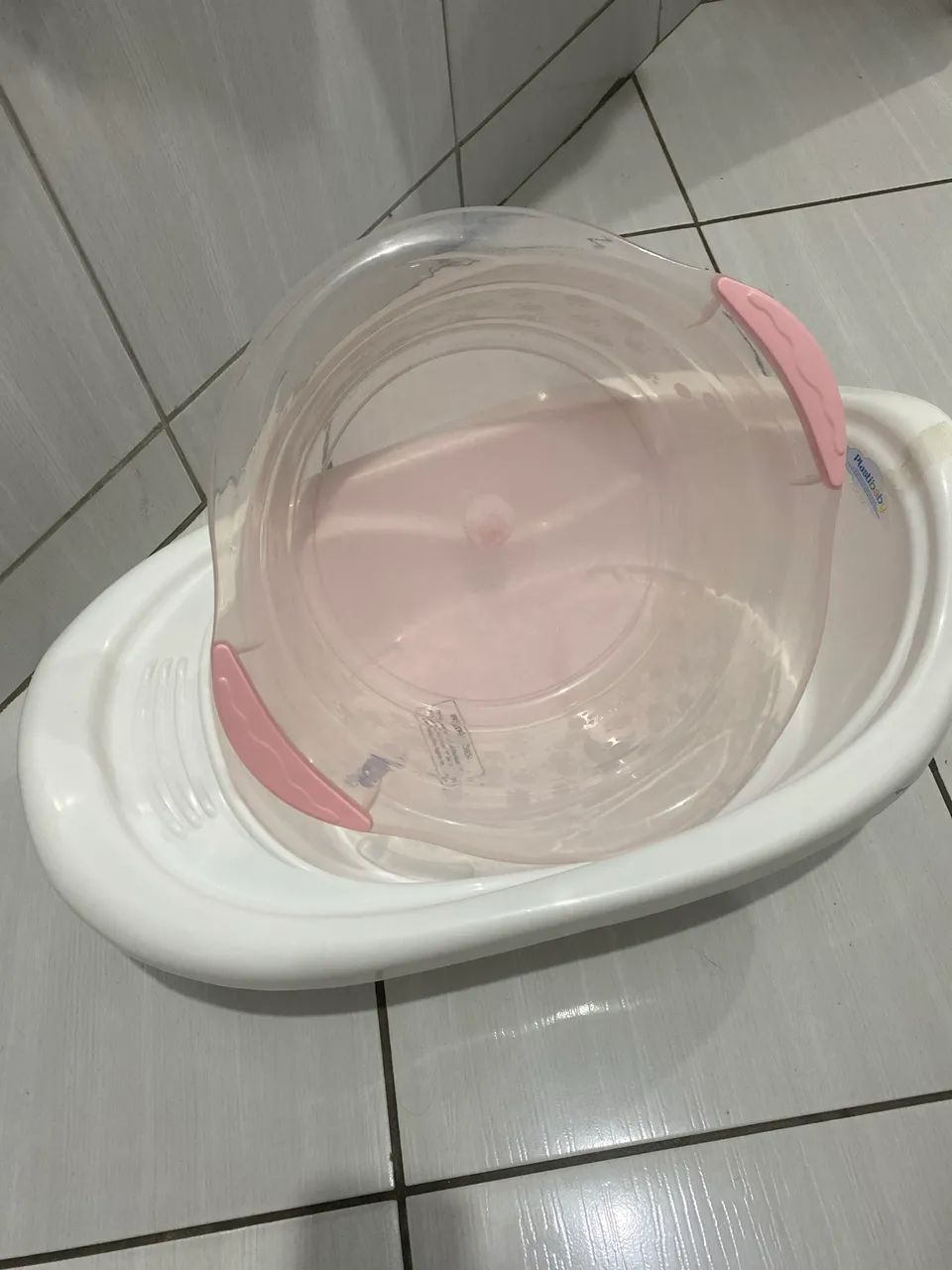 Kit Banheira e Bacia Para Bebê 