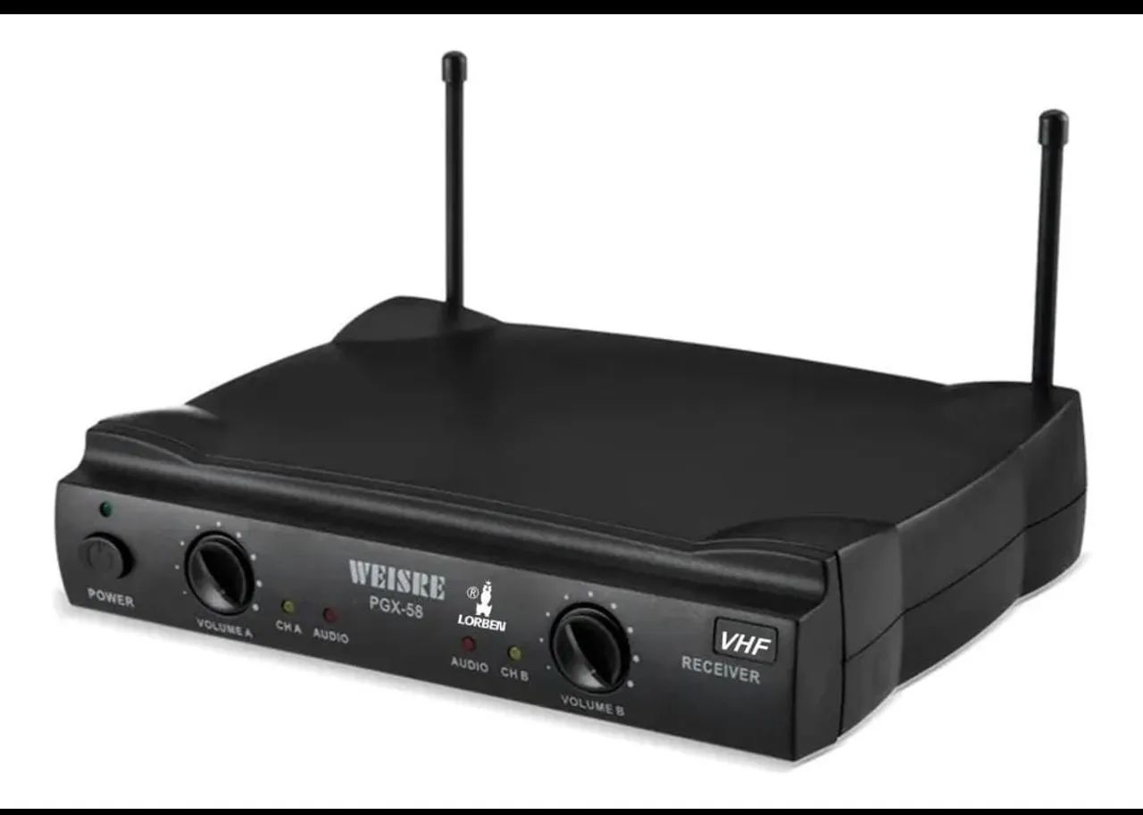  Microfone Sem Fio WEISSE PGX com 2 Canais - UHF - Profissional - Foto 6