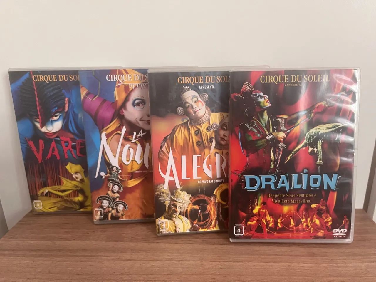 Coleção Cirque du Soleil - 4 DVDs