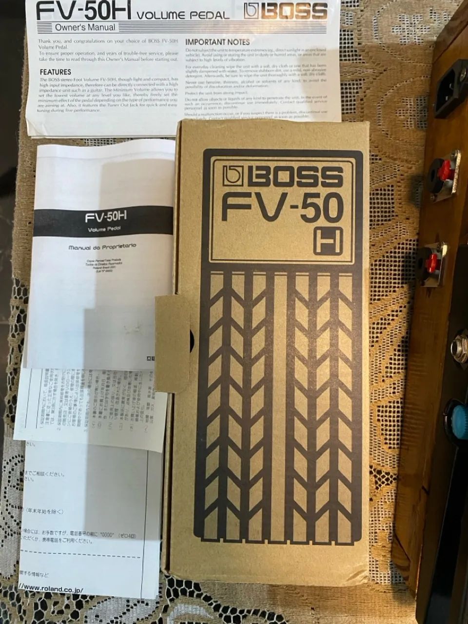 Pedal de Guitarra Boss FV-50H - Foto 3