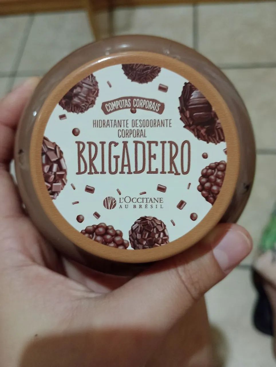 Creme Corporal Brigadeiro L'Occitane Au Brésil