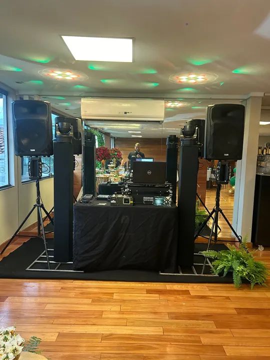 Som, iluminação, DJ e data show. - Foto 3