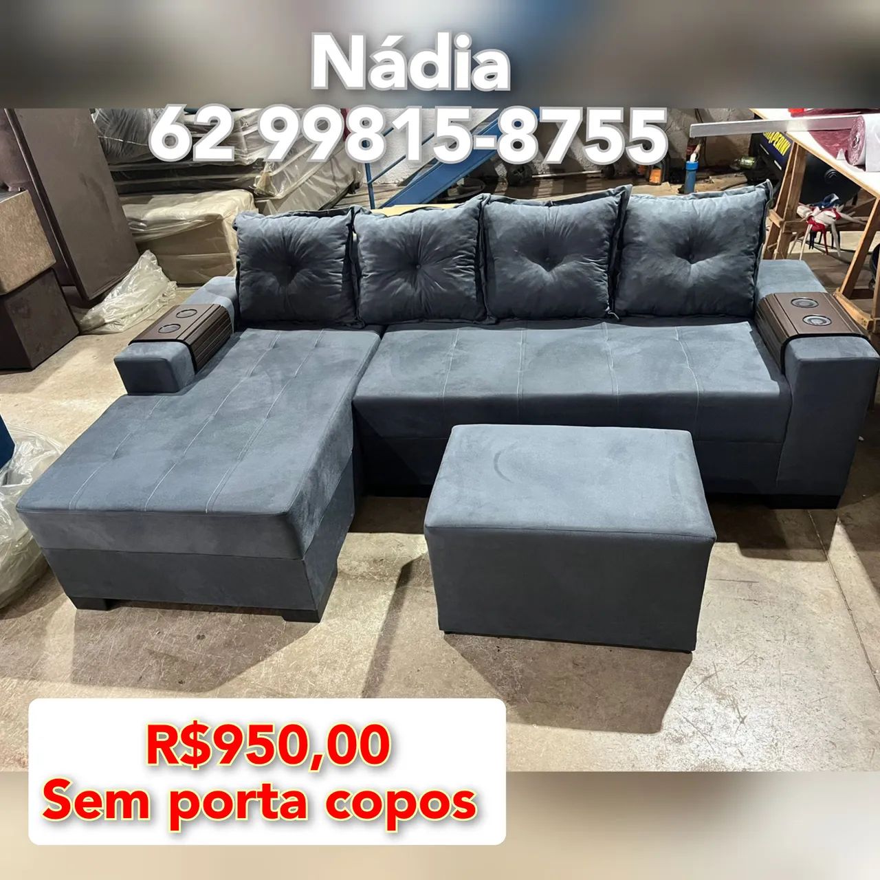SOFÁ DIRETO DE FÁBRICA 