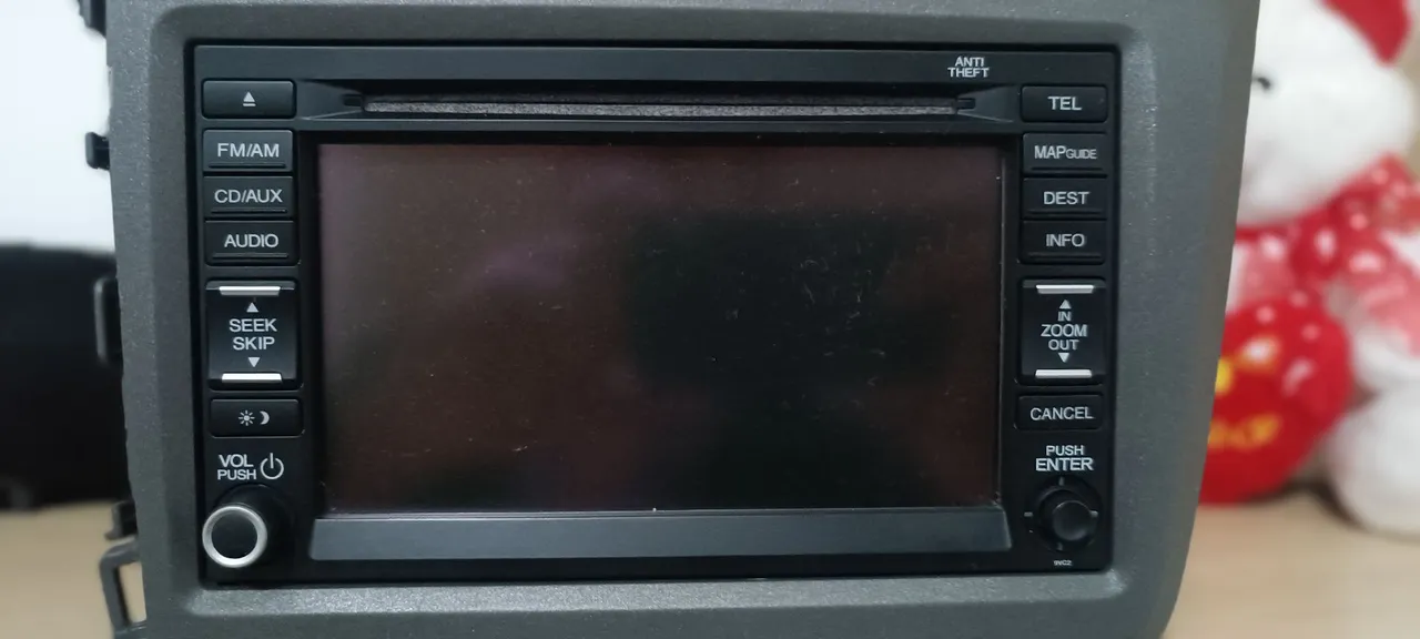 Central Multimídia Original Civic G9 com GPS Integrado