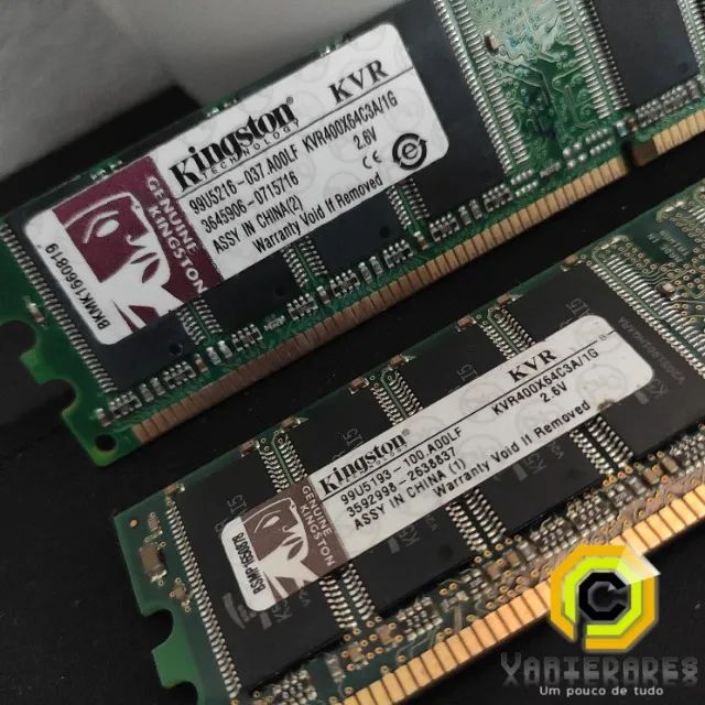 Memória Ram DDR 1gb Kingston - Foto 2