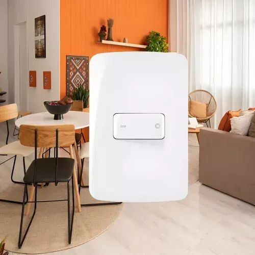 Interruptor Bipolar Simples Margirius Bipolar 4x2 25a Branco Corrente Nominal 25 A Voltage