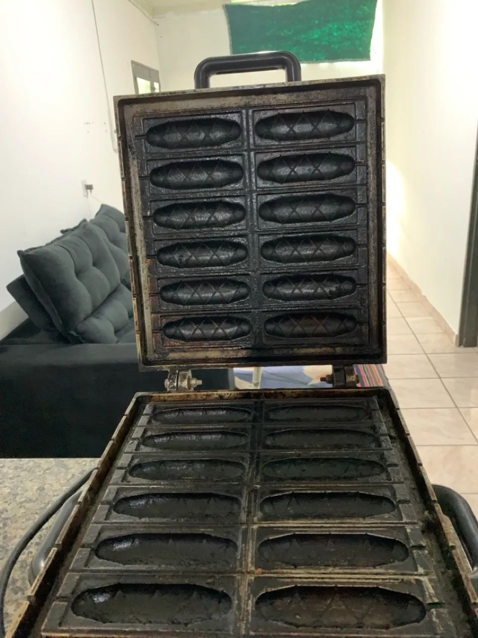 Crepeira eletrônica profissional 12 formas - Foto 2