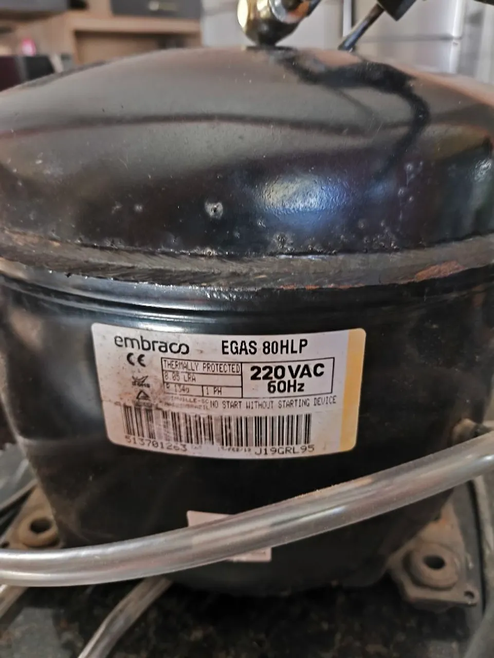 Compressor Embraco EGAS 80HLP - 220V