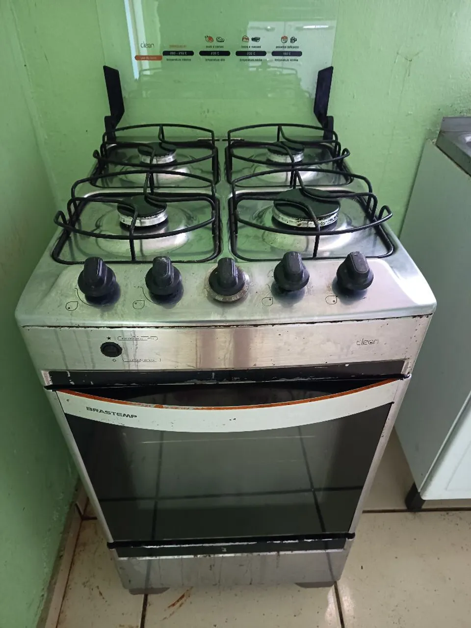 Fogão Brastemp Clean 4 Bocas
