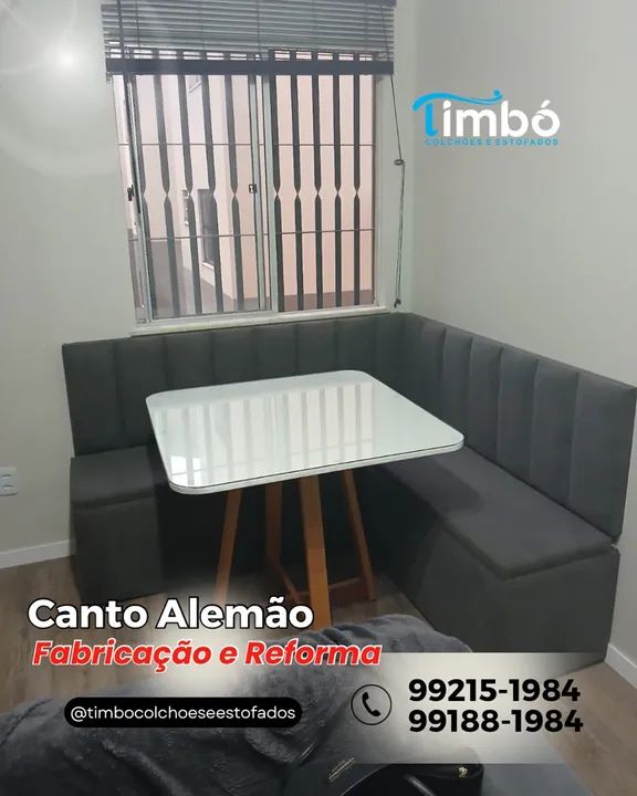 Canto Alemão Novo - Fabricação e Reforma