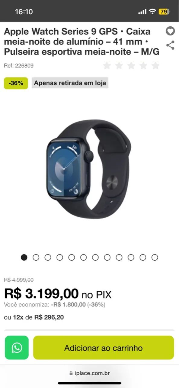 Apple Watch serie 9 - Foto 3
