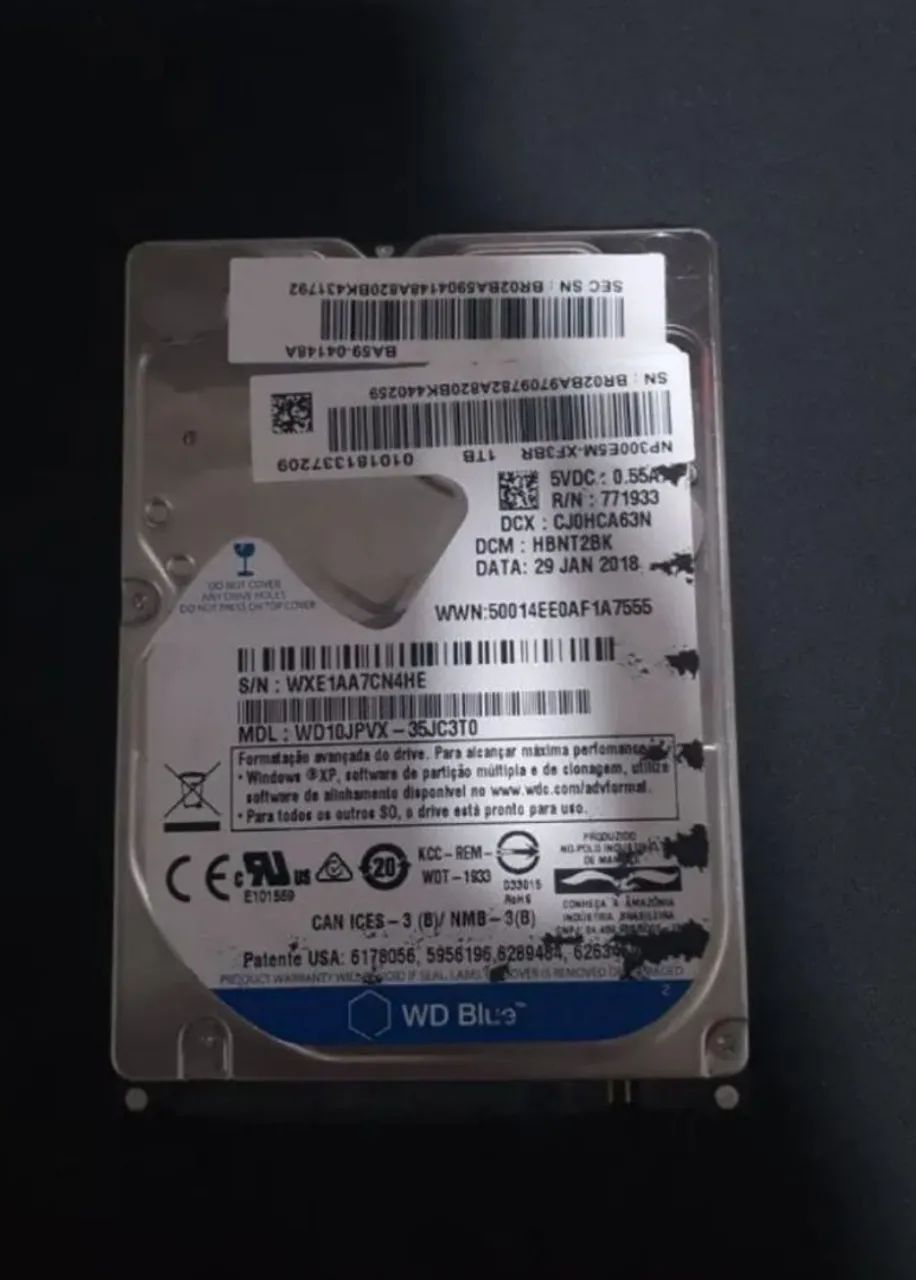 HD Seagate BarraCuda 1TB + HD para notebook 1tb - Foto 3