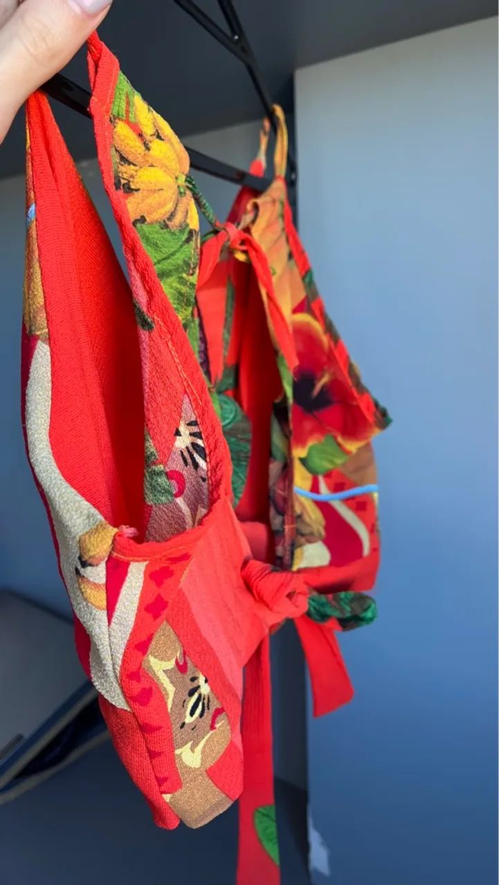 Top cropped de amarração  - Foto 2