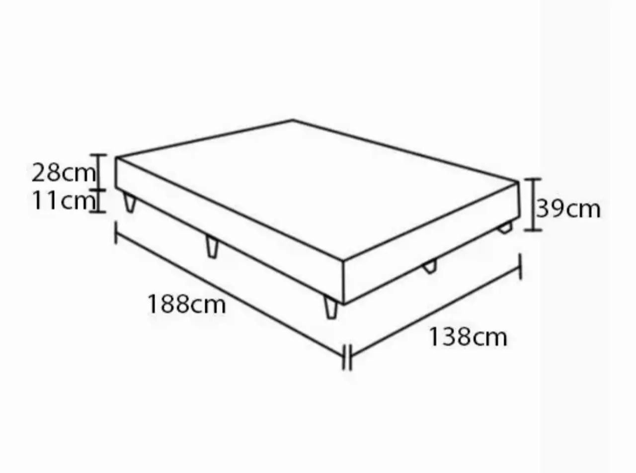 Cama Box Casal - Foto 5