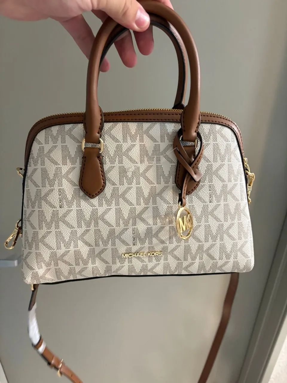 Handbag Bolsa Michael Kors Branca Bag Bolsa Rosa Mk MICHAEL KORS