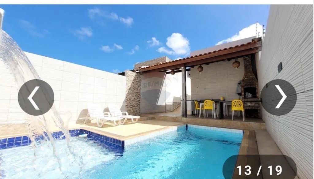 Casa Temporada com Piscina em Jacumã Praia Linda