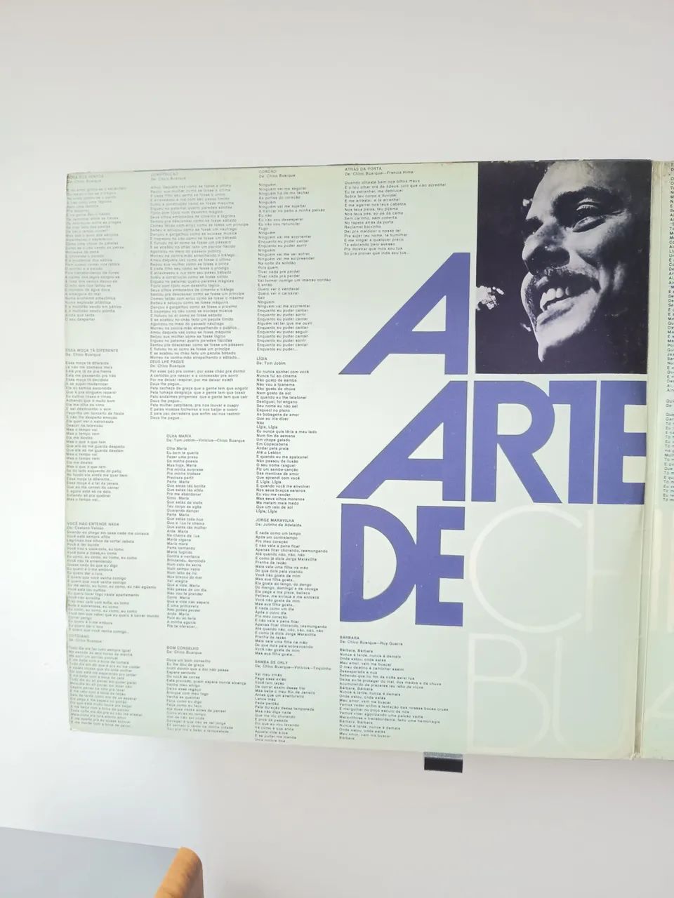 LP - Disco de Vinil -  Chico Buarque - A arte de Chico Buarque (Duplo) - Foto 4