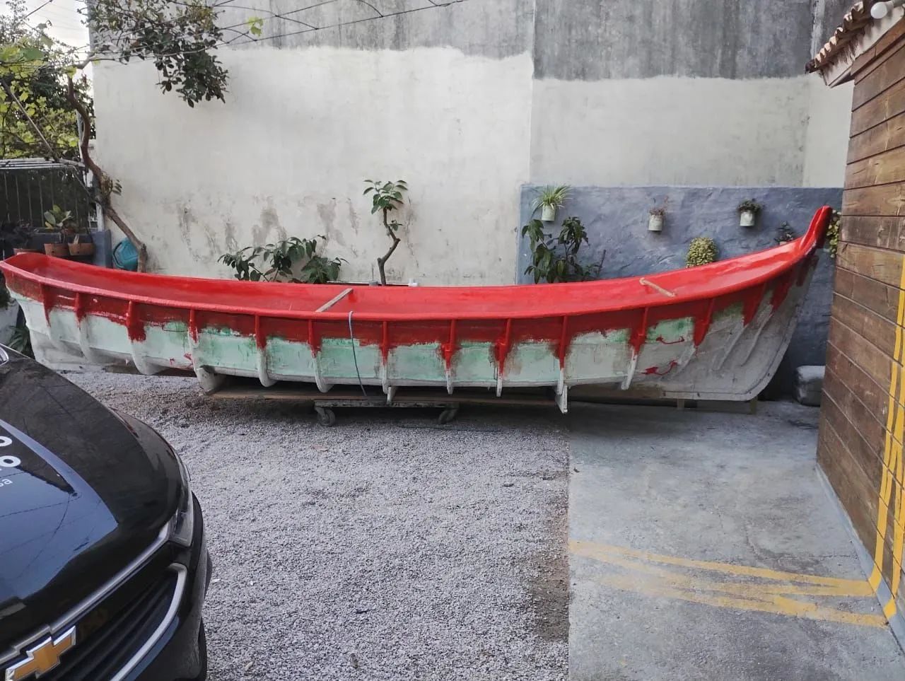 Molde para canoa de fibra - Foto 2