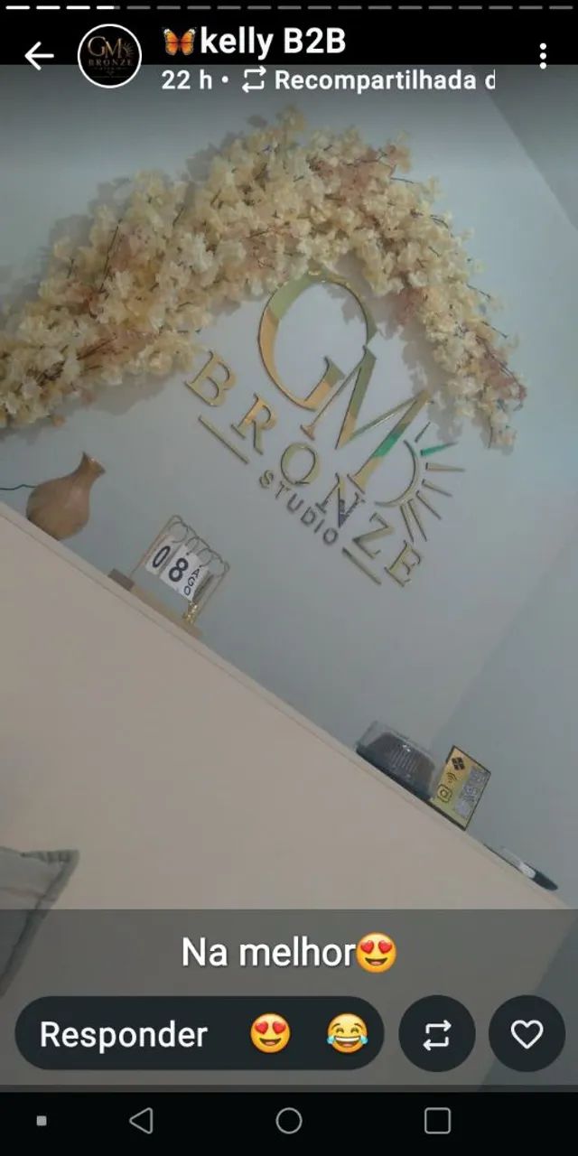 Letreiro espelhado3D  - Foto 2