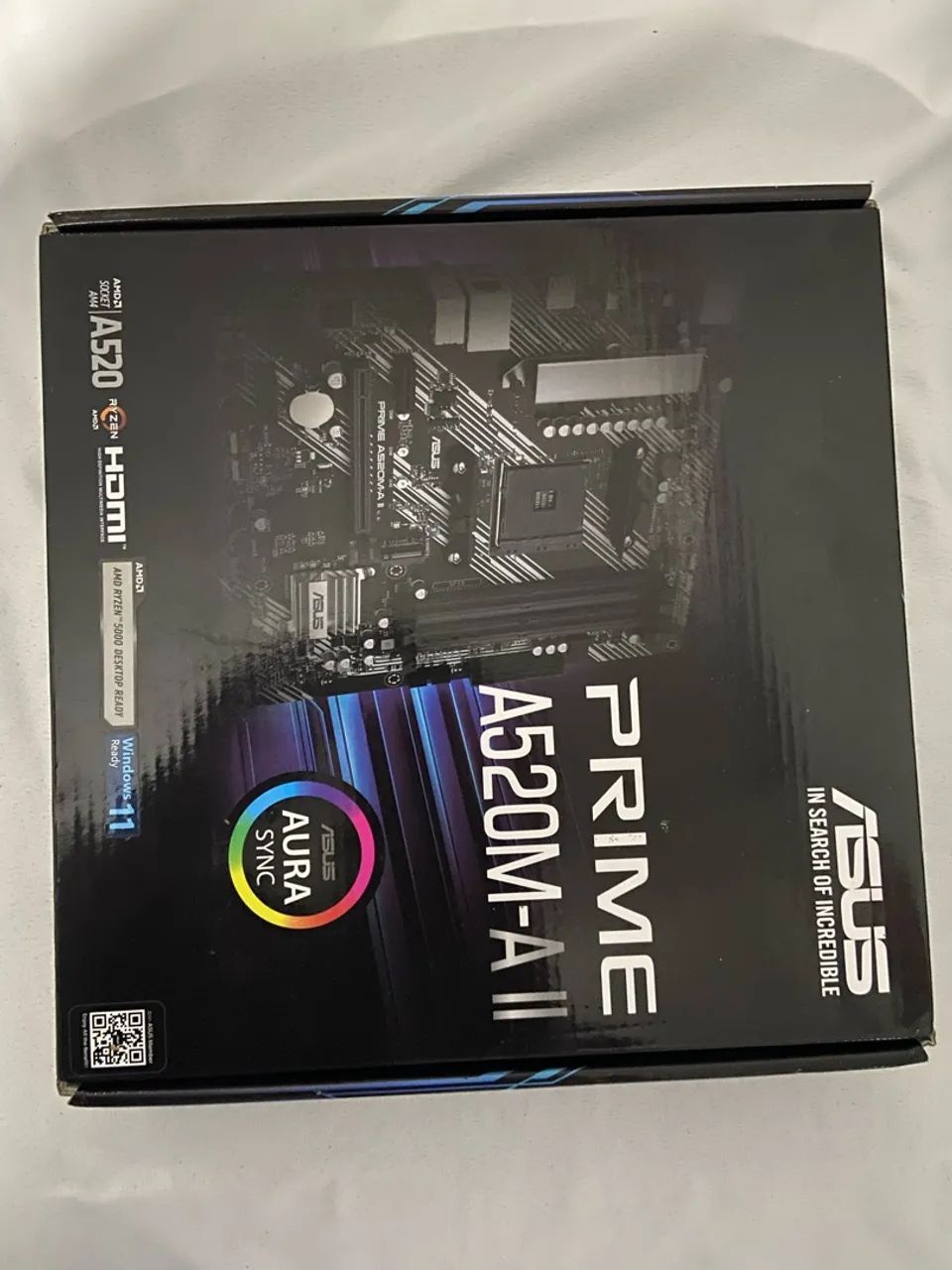 Placa Mãe Asus A520m-A II Socket Am4 - Foto 5