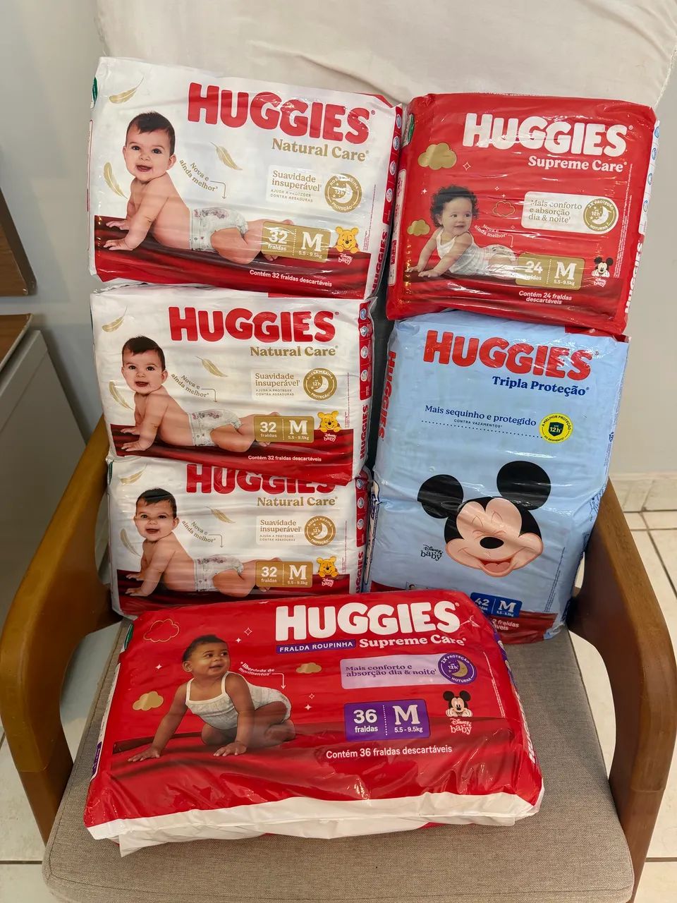 Fraldas Huggies 