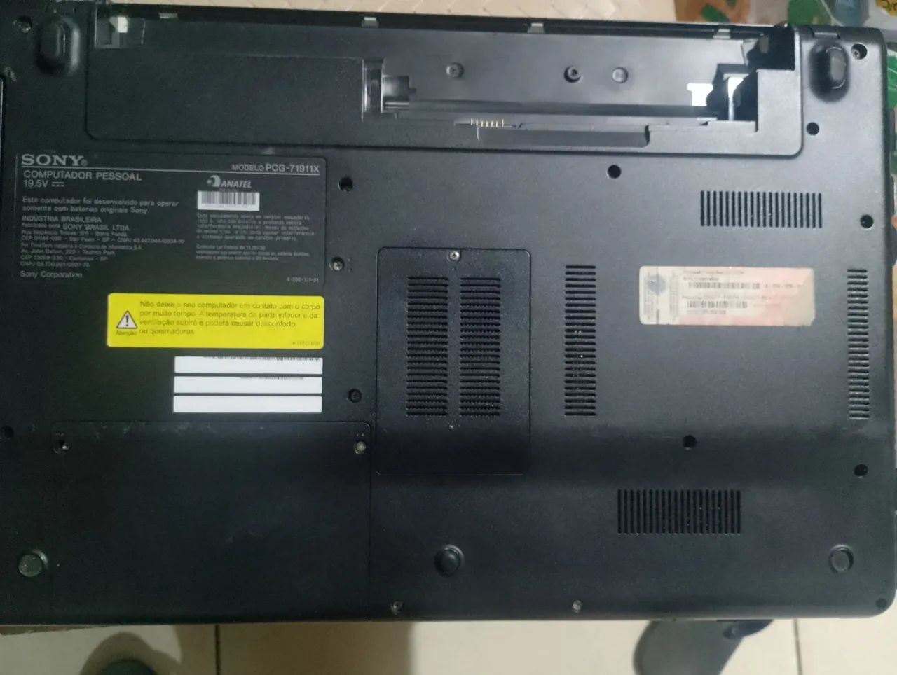 Nintendo Sony vaio precisa de bateria e arrumar o teclado  - Foto 5