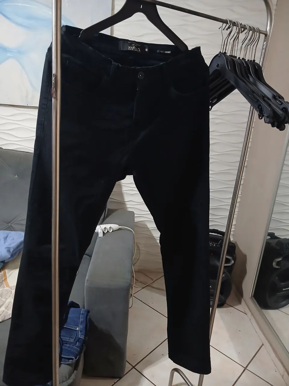 Calça south como nova n 40 de elastano 39,99  - Foto 3