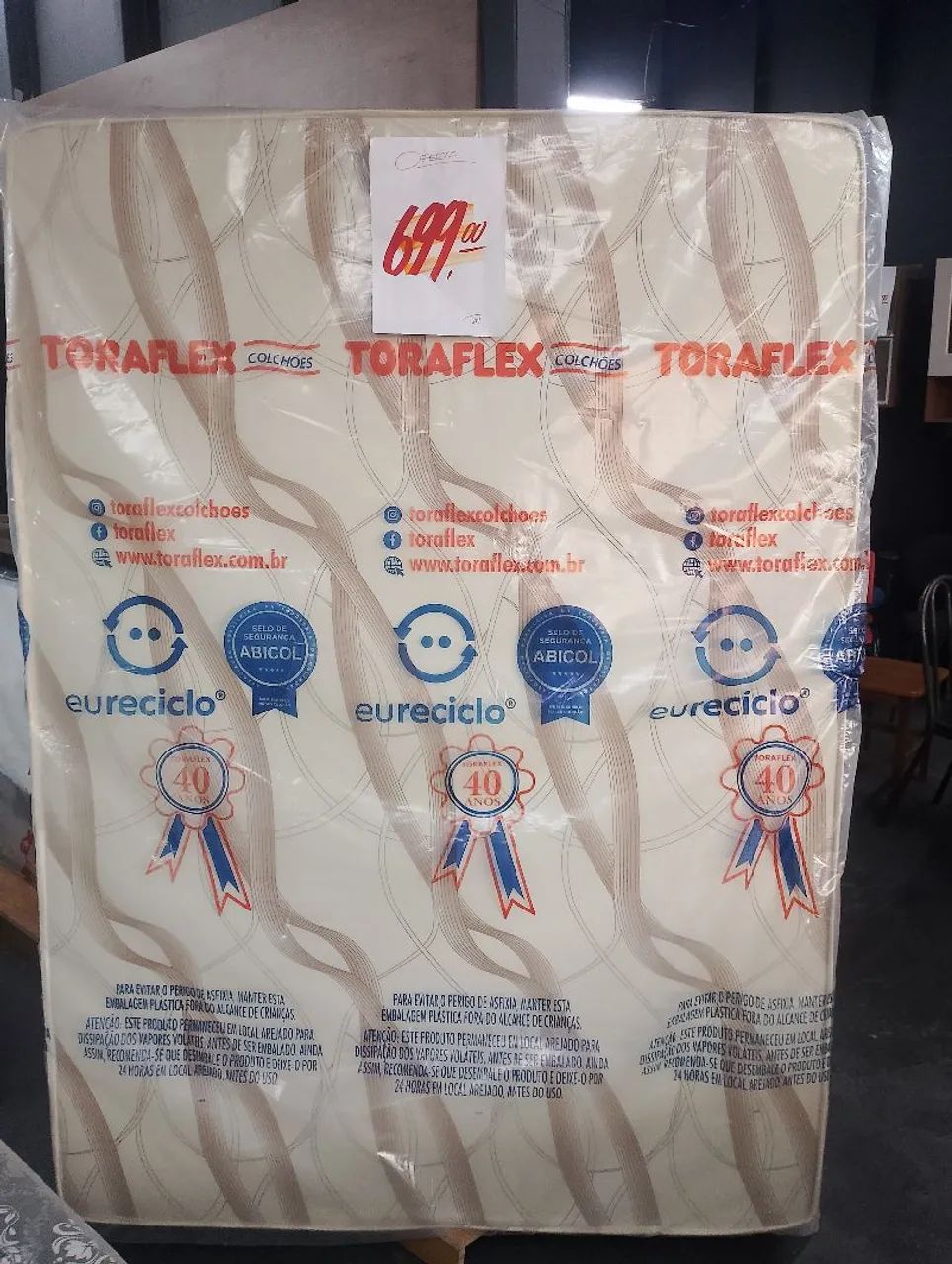 Colchão toraflex cali D23 