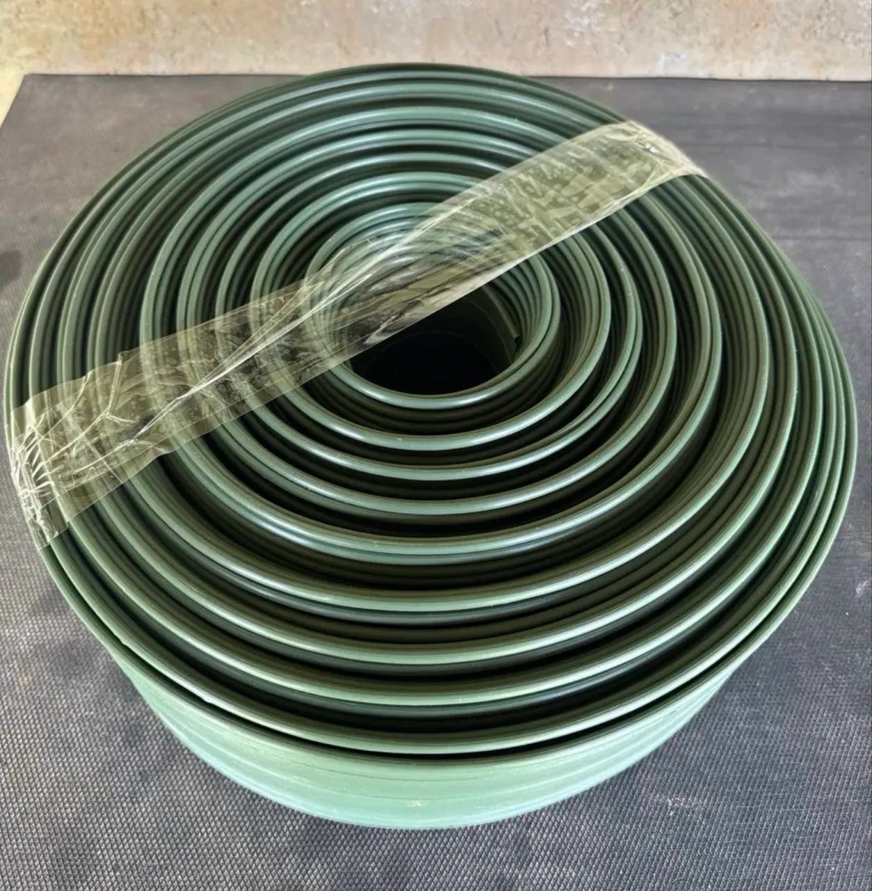 Limitador Grama 50metros 10cm altura verde 