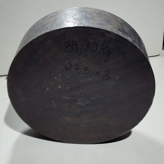 Tarugo Redondo de Ferro Maciço 39,80kg - Foto 4