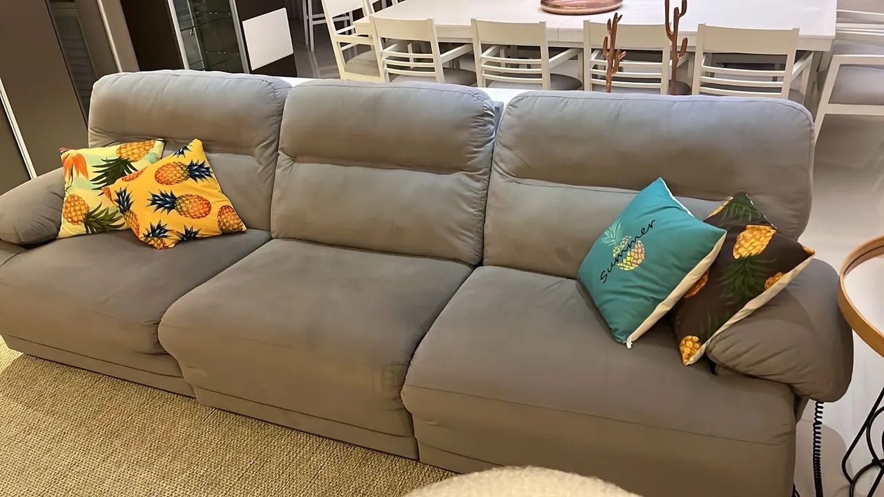 Sofa reclinável eletrico - alto padrao