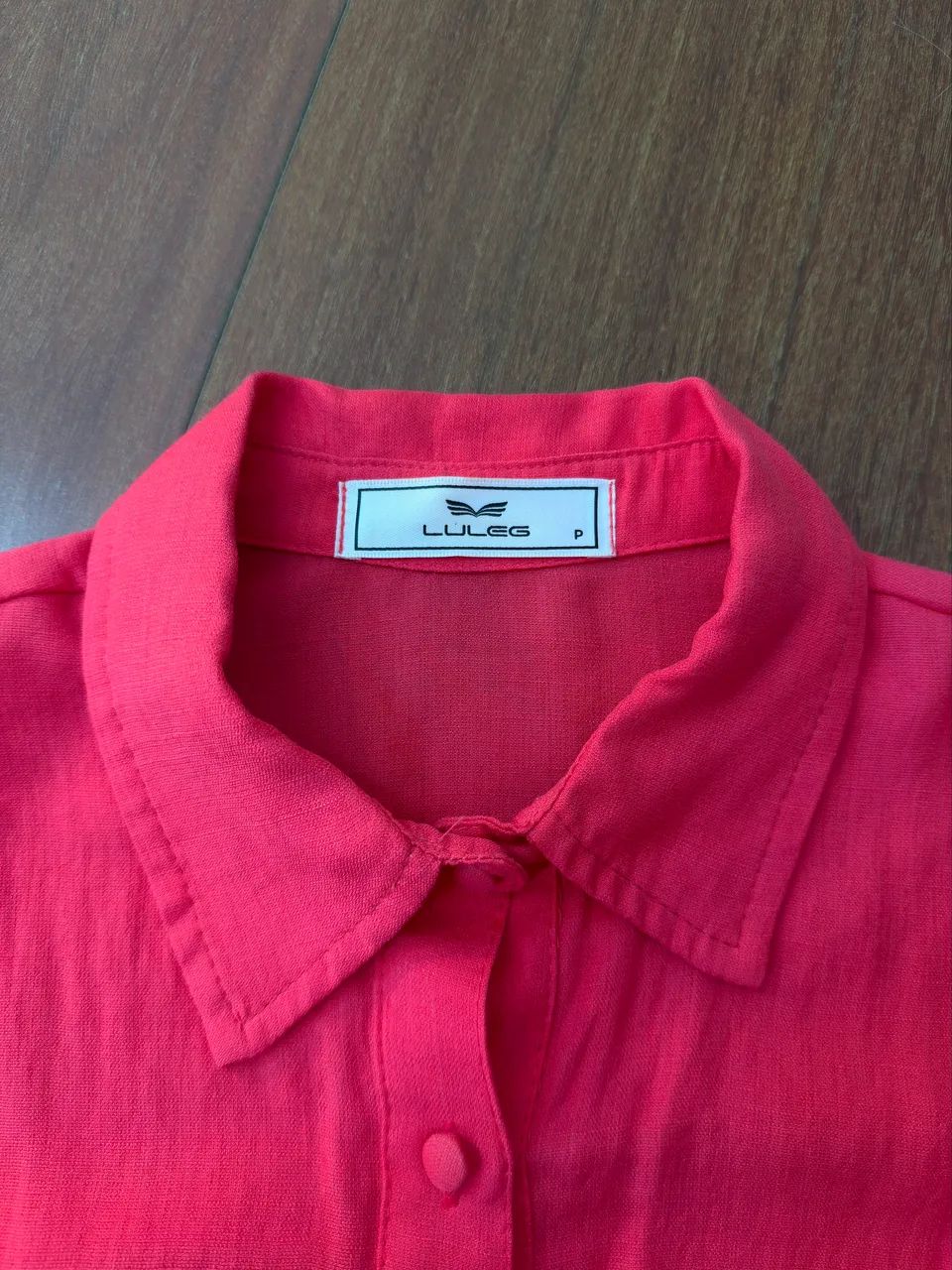 camisa luleg rosa P - Foto 3