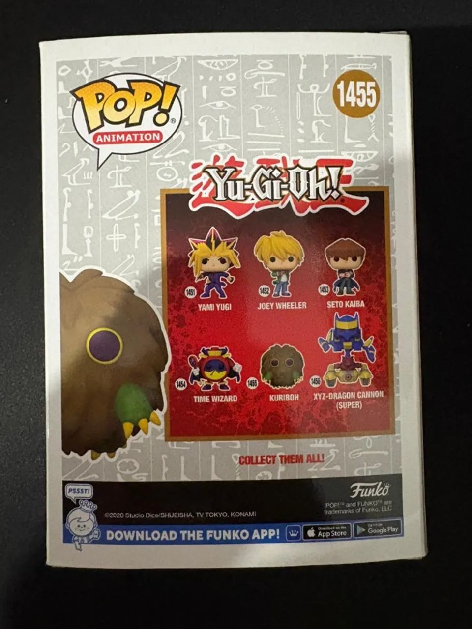 Funko Pop Yu-Gi-Oh! Kuriboh #1455 AAA Exclusive Flocked Glow - Foto 2