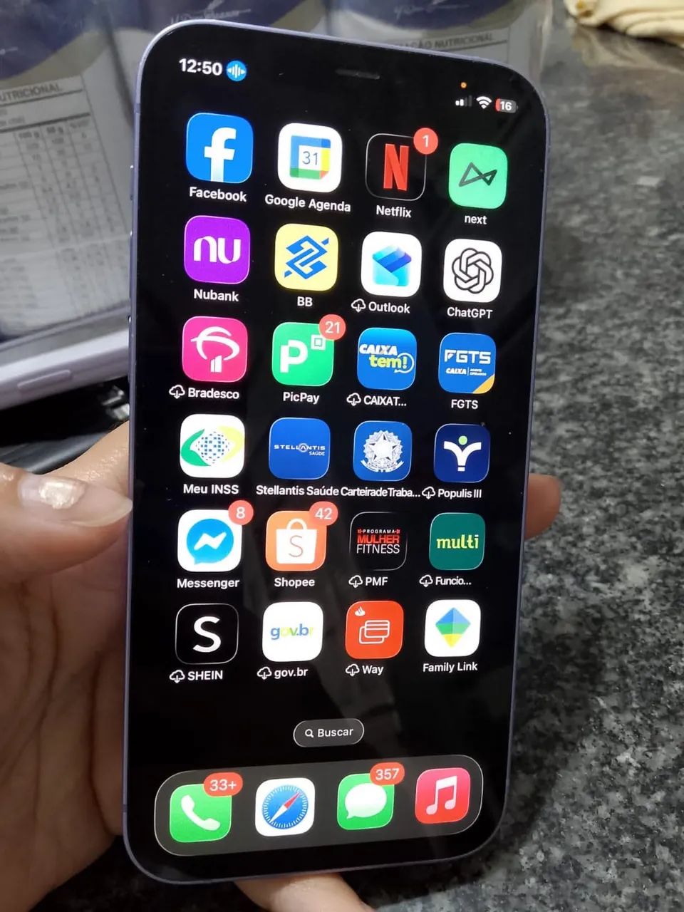 Phone 12 64 Gb Roxo - Foto 3
