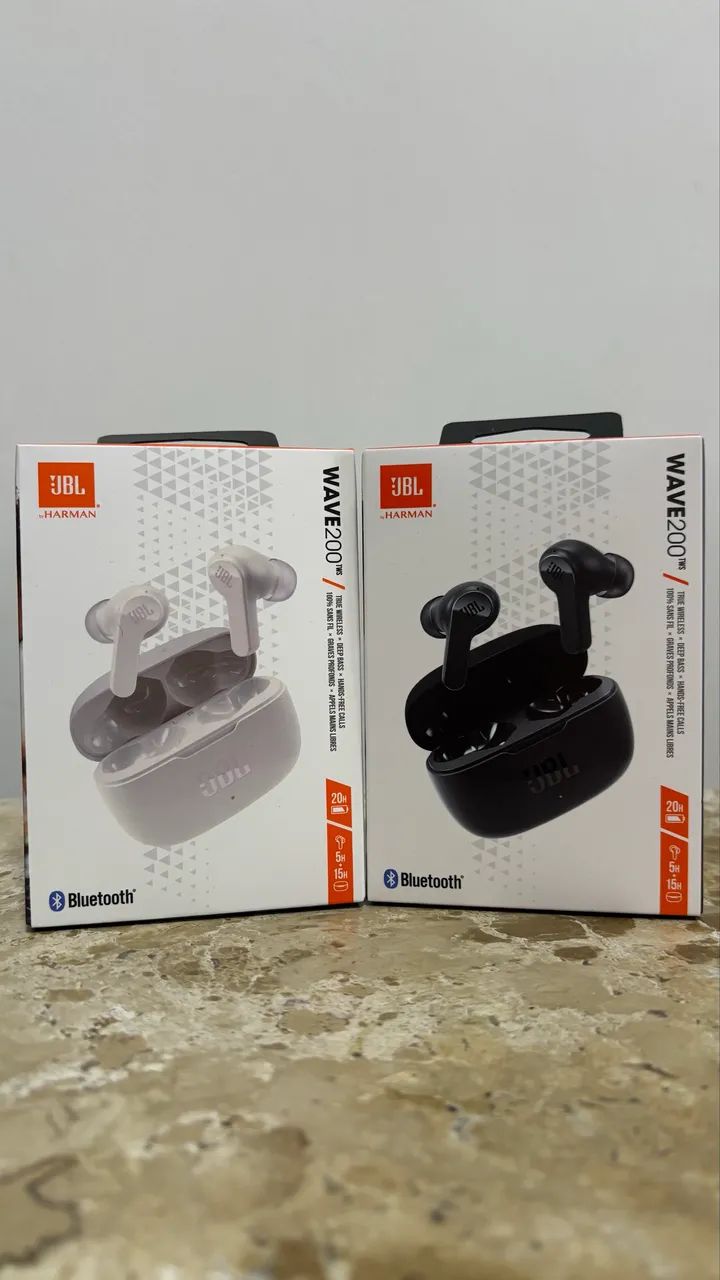 Fone de ouvido JBL Wave 200 Bluetooth 